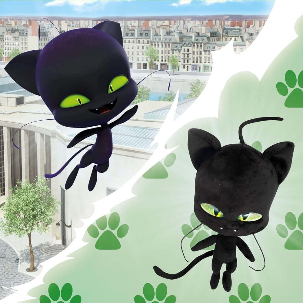 Miraculous Uğur Böceği Kwami 24 Cm Peluş Plagg - Roket Oyuncak