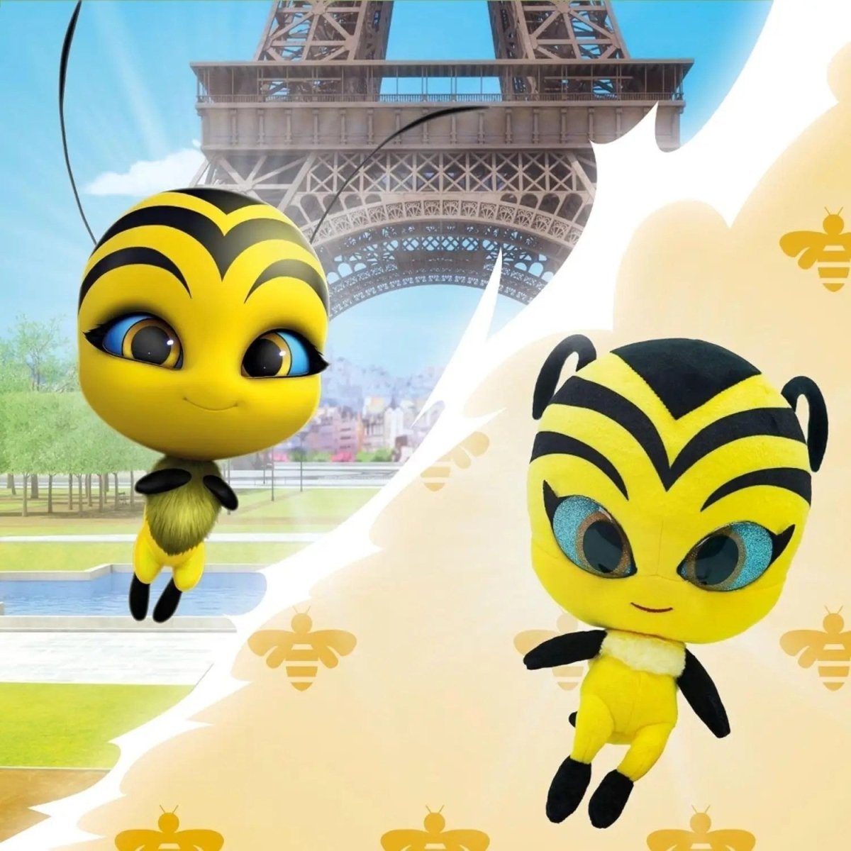 Miraculous Uğur Böceği Kwami 24 Cm Peluş Pollen - Roket Oyuncak