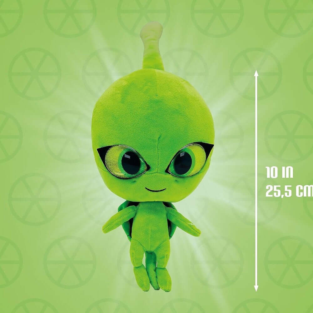 Miraculous Uğur Böceği Kwami 24 Cm Peluş Wayzz - Roket Oyuncak