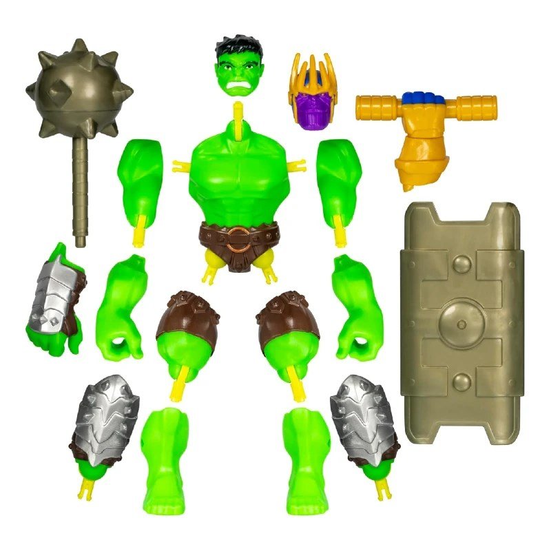 MixMashers Marvel Avengers Deluxe Figür Hulk - Roket Oyuncak