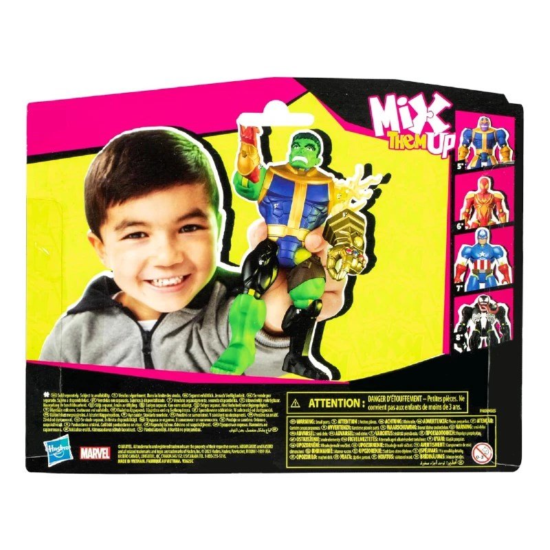 MixMashers Marvel Avengers Deluxe Figür Hulk - Roket Oyuncak
