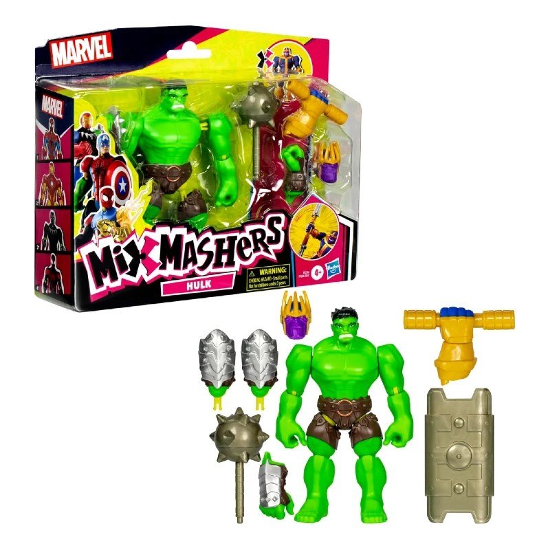 MixMashers Marvel Avengers Deluxe Figür Hulk - Roket Oyuncak