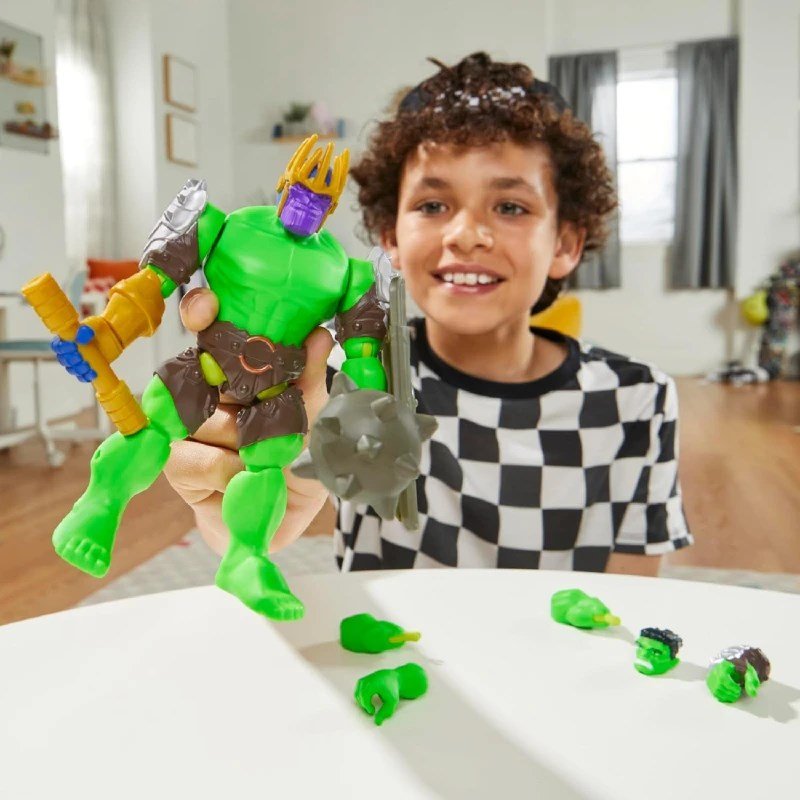 MixMashers Marvel Avengers Deluxe Figür Hulk - Roket Oyuncak