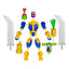 MixMashers Marvel Avengers Deluxe Figür Thanos - Roket Oyuncak