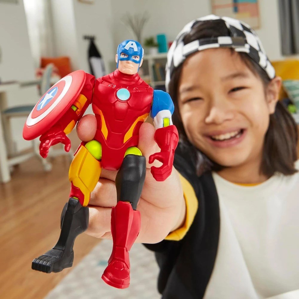 MixMashers Marvel Avengers Figür Captain America - Roket Oyuncak