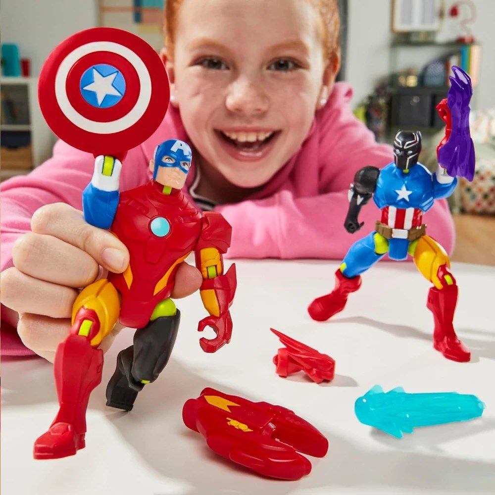 MixMashers Marvel Avengers Figür Captain America - Roket Oyuncak