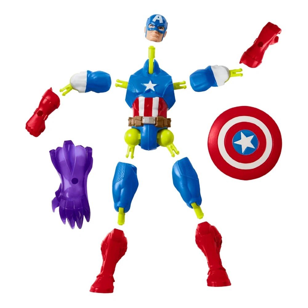 MixMashers Marvel Avengers Figür Captain America - Roket Oyuncak
