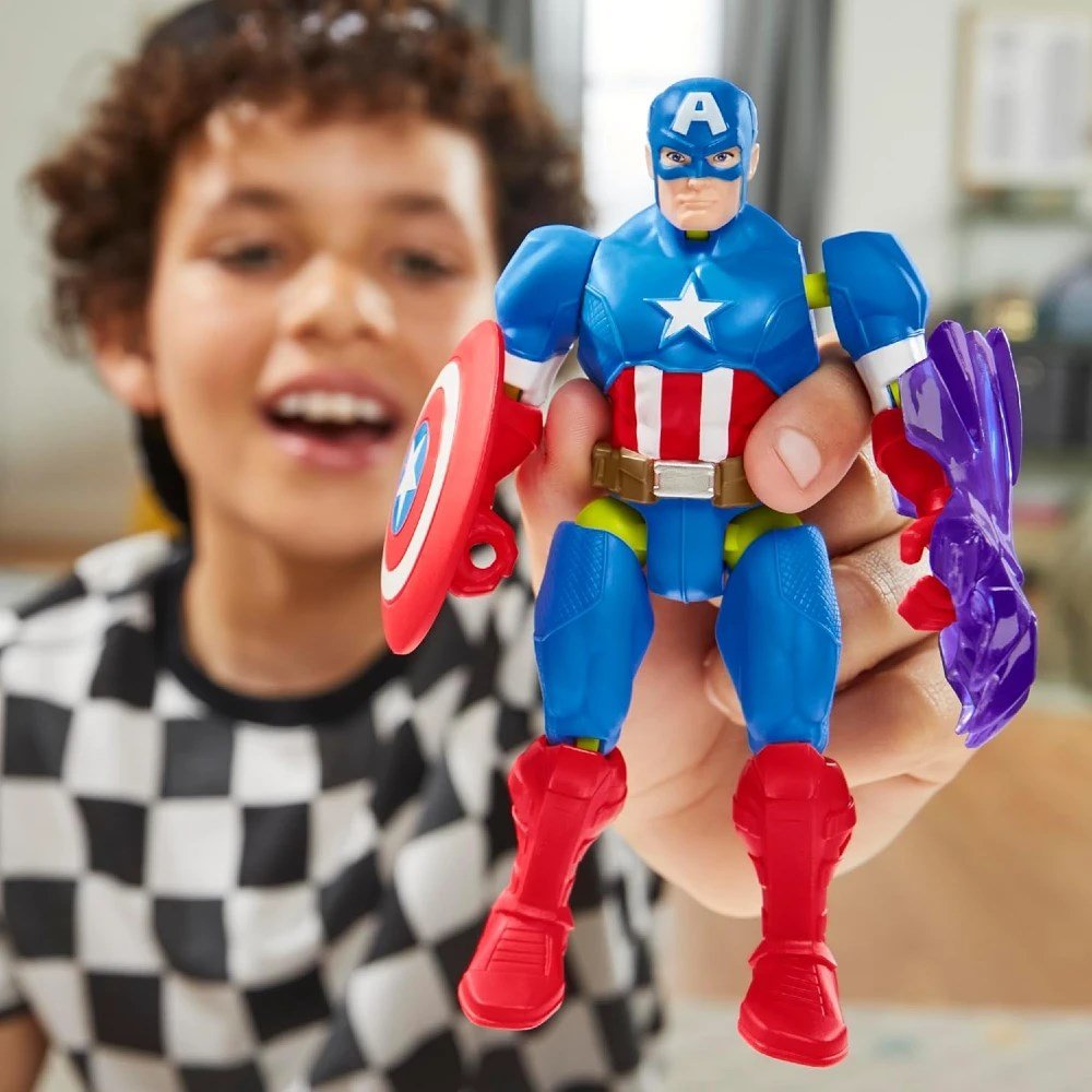MixMashers Marvel Avengers Figür Captain America - Roket Oyuncak