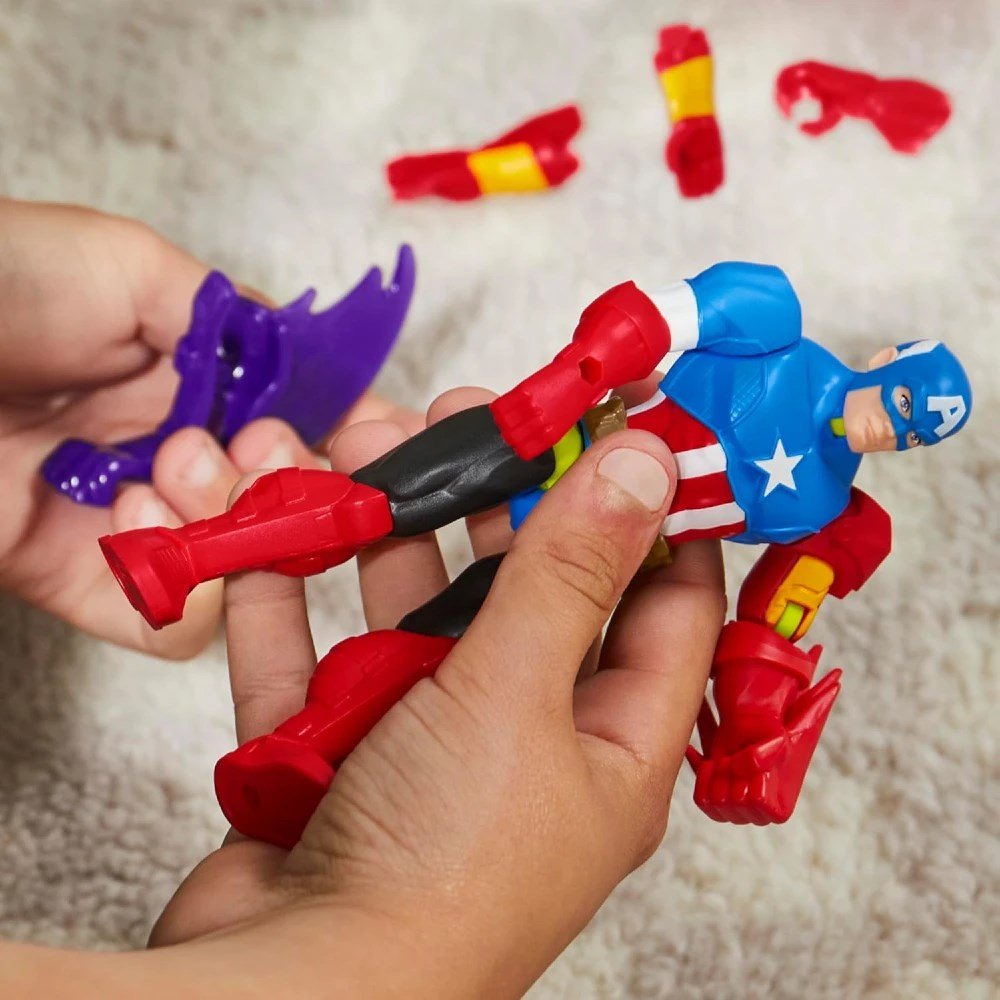 MixMashers Marvel Avengers Figür Captain America - Roket Oyuncak