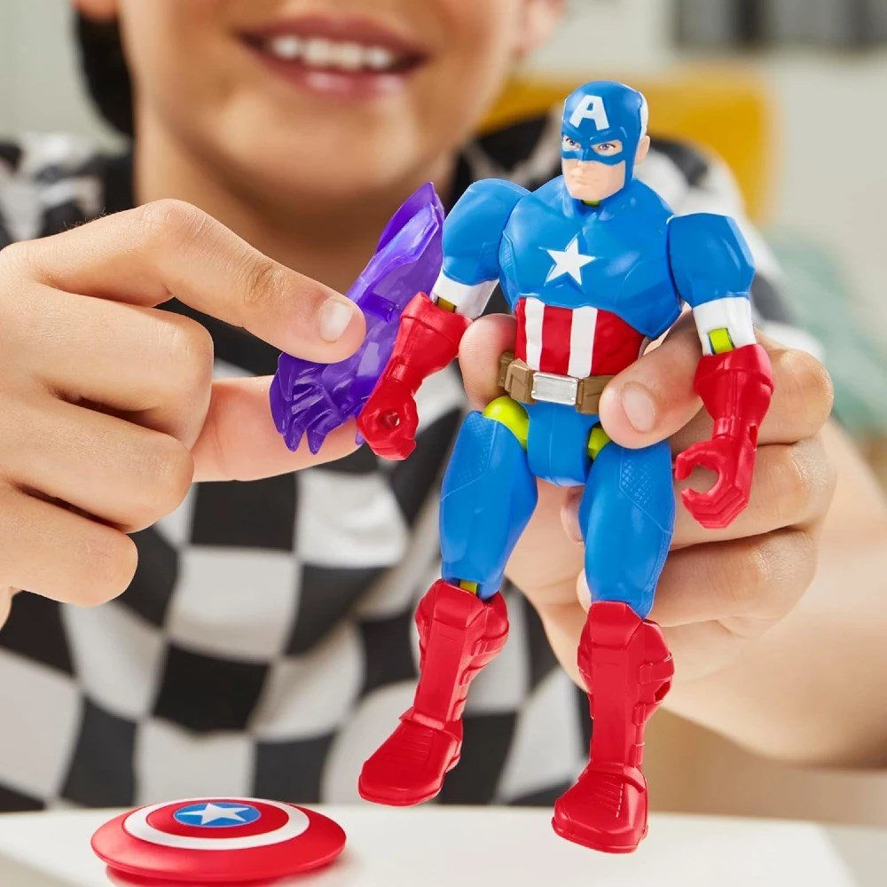 MixMashers Marvel Avengers Figür Captain America - Roket Oyuncak