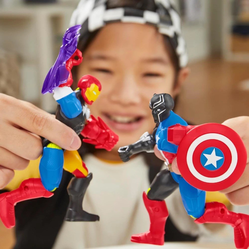 MixMashers Marvel Avengers Figür Captain America - Roket Oyuncak
