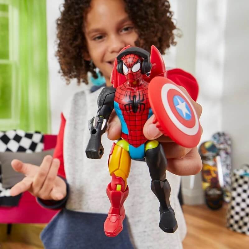 MixMashers Marvel Spider - Man Figür Spiderman - Roket Oyuncak