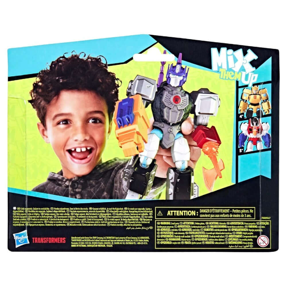 Mixmashers Transformers Deluxe Figür Optimus Prime F9737 - Roket Oyuncak