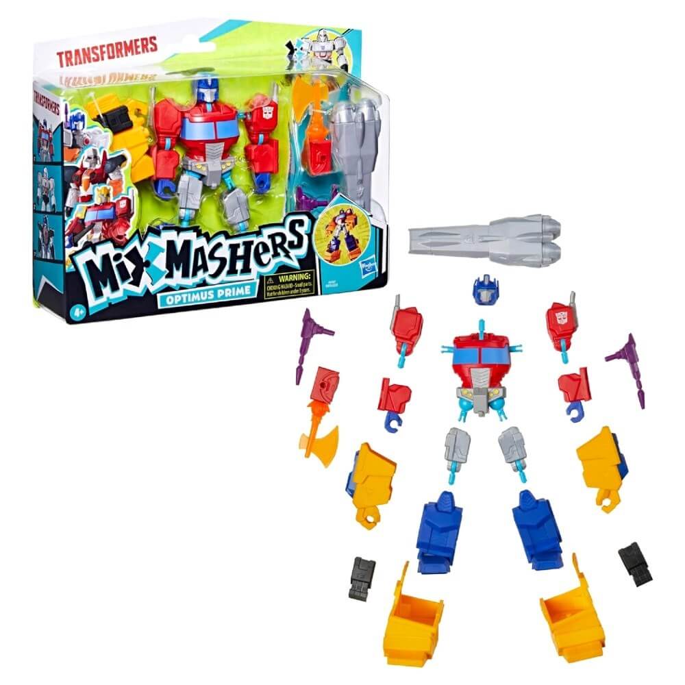 Mixmashers Transformers Deluxe Figür Optimus Prime F9737 - Roket Oyuncak