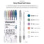Monami Live Color Twin Marker Çizim Kalemi 6'lı Grey Mood - Roket Oyuncak
