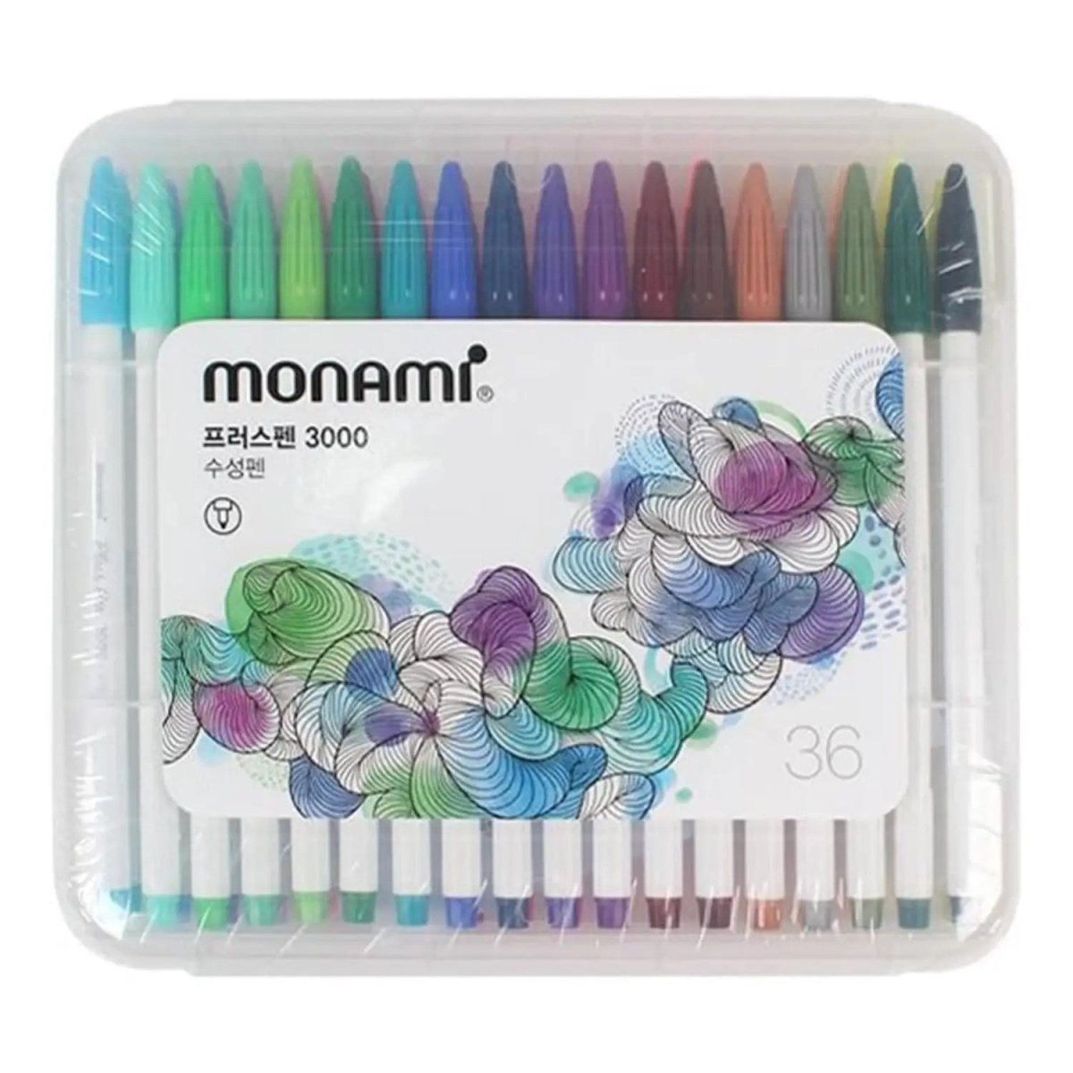 Monami Plus Pen 3000 Fineliner Çizim Kalemi 36 Renk - Roket Oyuncak