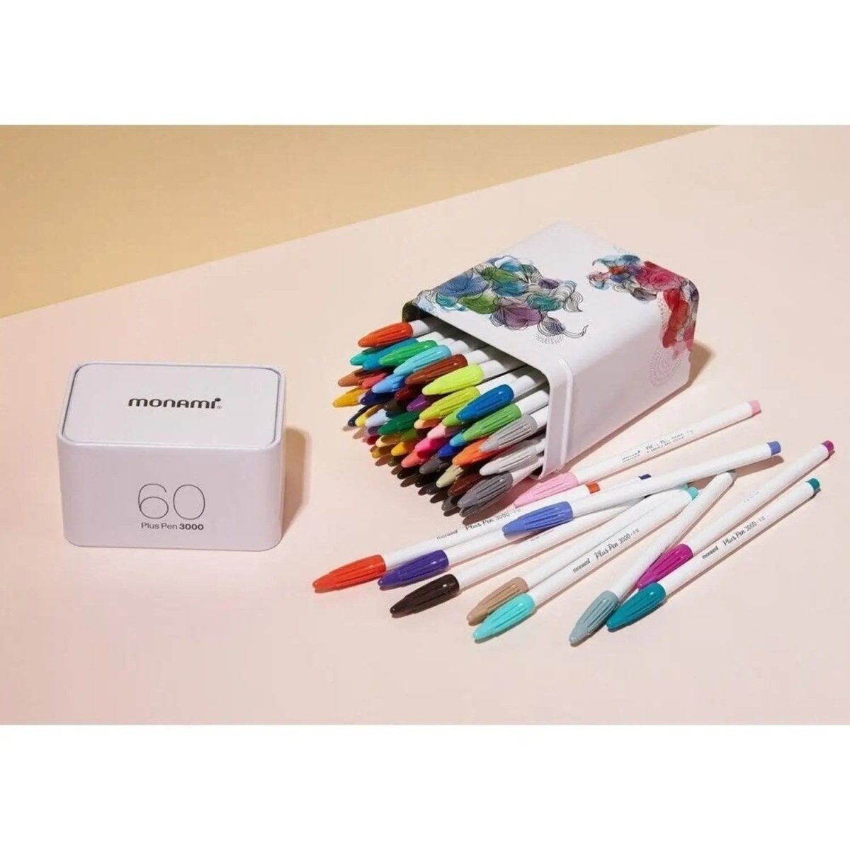 Monami Plus Pen 3000 Fineliner Çizim Kalemi 60 Renk - Roket Oyuncak