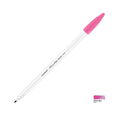 Monami Plus Pen 3000 Fineliner Çizim Kalemi RP24 Pink 0.38 mm İnce Uçlu Sanatsal Eskiz, İllüstrasyon ve Grafik Tasarım Kalemi - Roket Oyuncak