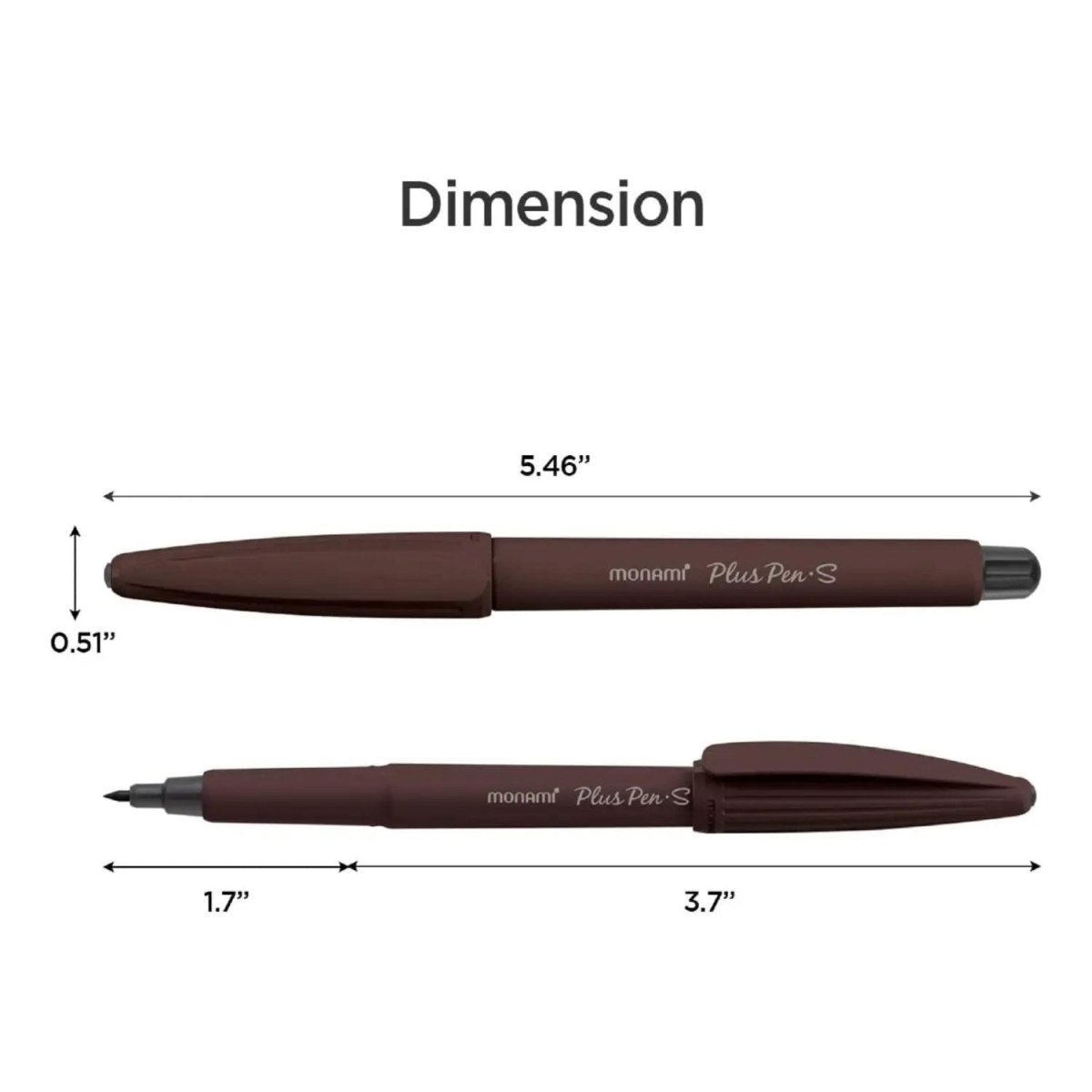 Monami Plus Pen S 12 Renk İnce Uç Keçeli Kalem Seti - Roket Oyuncak