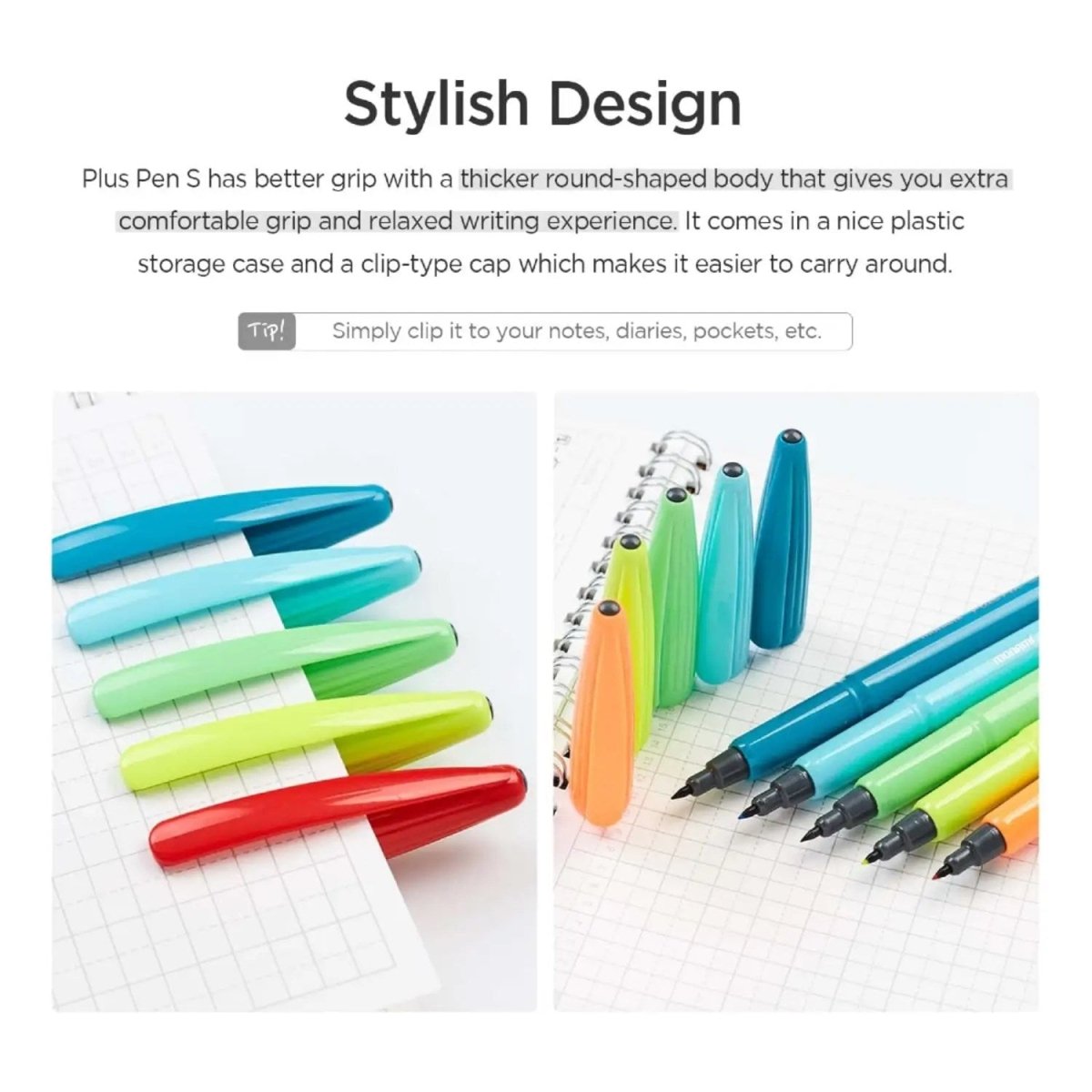 Monami Plus Pen S 12 Renk İnce Uç Keçeli Kalem Seti - Roket Oyuncak
