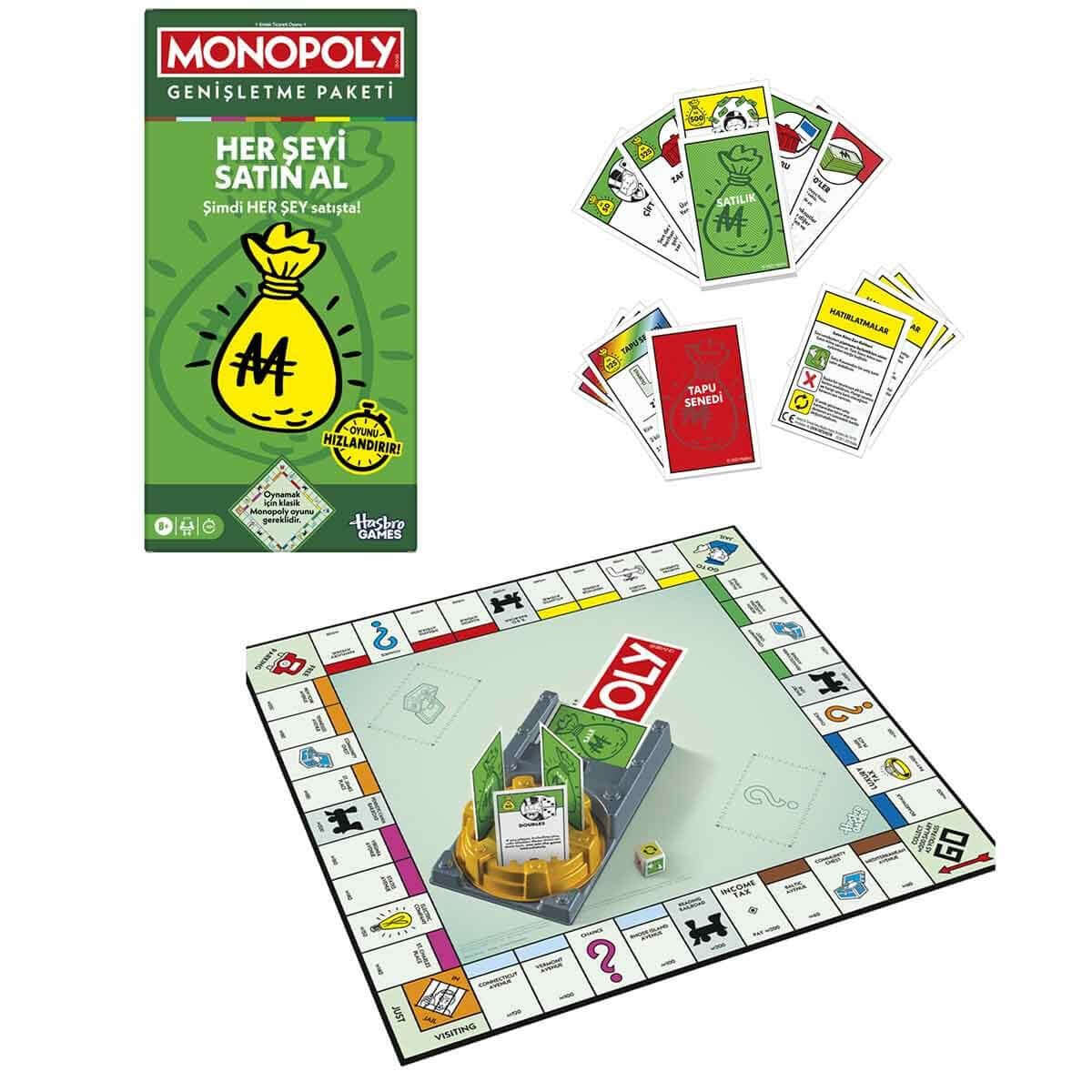 Monopoly Her Şeyi Al Genişletme Paketi - Roket Oyuncak
