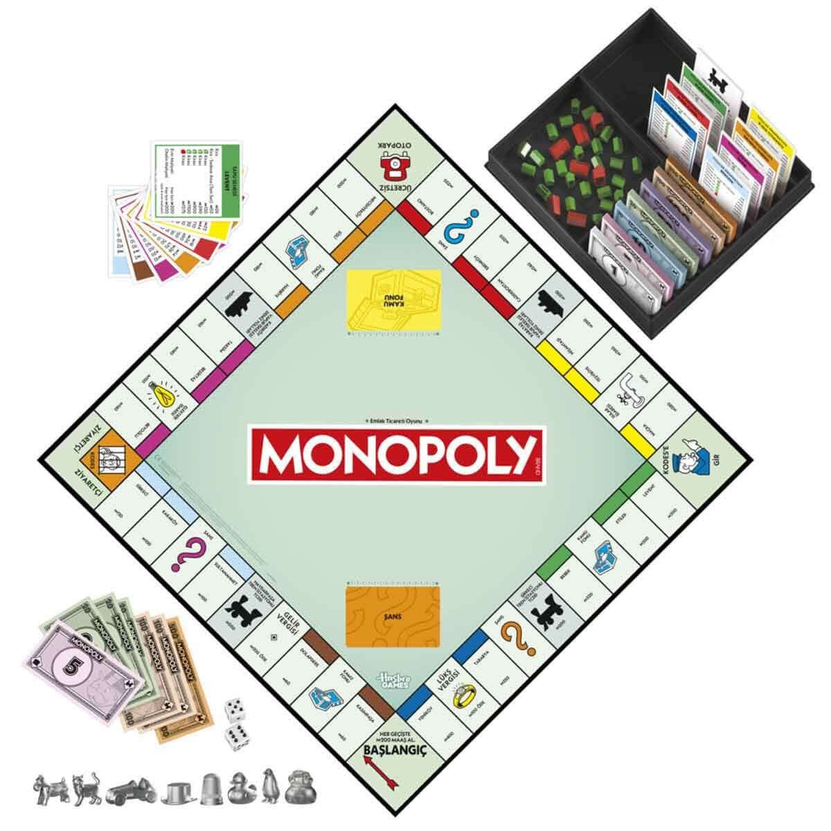 Monopoly Klasik Kutu Oyunu G0009 - Roket Oyuncak