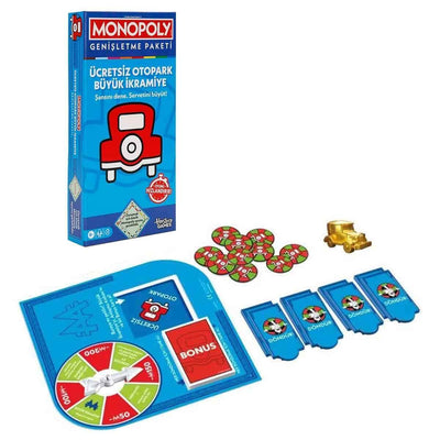 Monopoly Ücretsiz Otopark Büyük İkramiye Genişletme Paketi - Roket Oyuncak