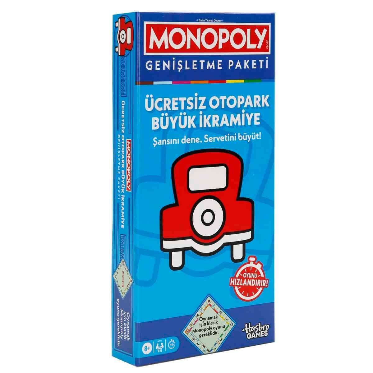 Monopoly Ücretsiz Otopark Büyük İkramiye Genişletme Paketi - Roket Oyuncak