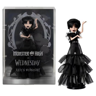 Monster High Wednesday Balo Elbiseli Bebek HXJ03 - Roket Oyuncak