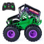 Monster Jam Smash 'n Bash Grave Digger Uzaktan Kumandalı Canavar Kamyon 1:15 Ölçekli, Çarpışmada Deforme Olan ve Otomatik Onarılan Şarjlı RC Kamyon - Roket Oyuncak