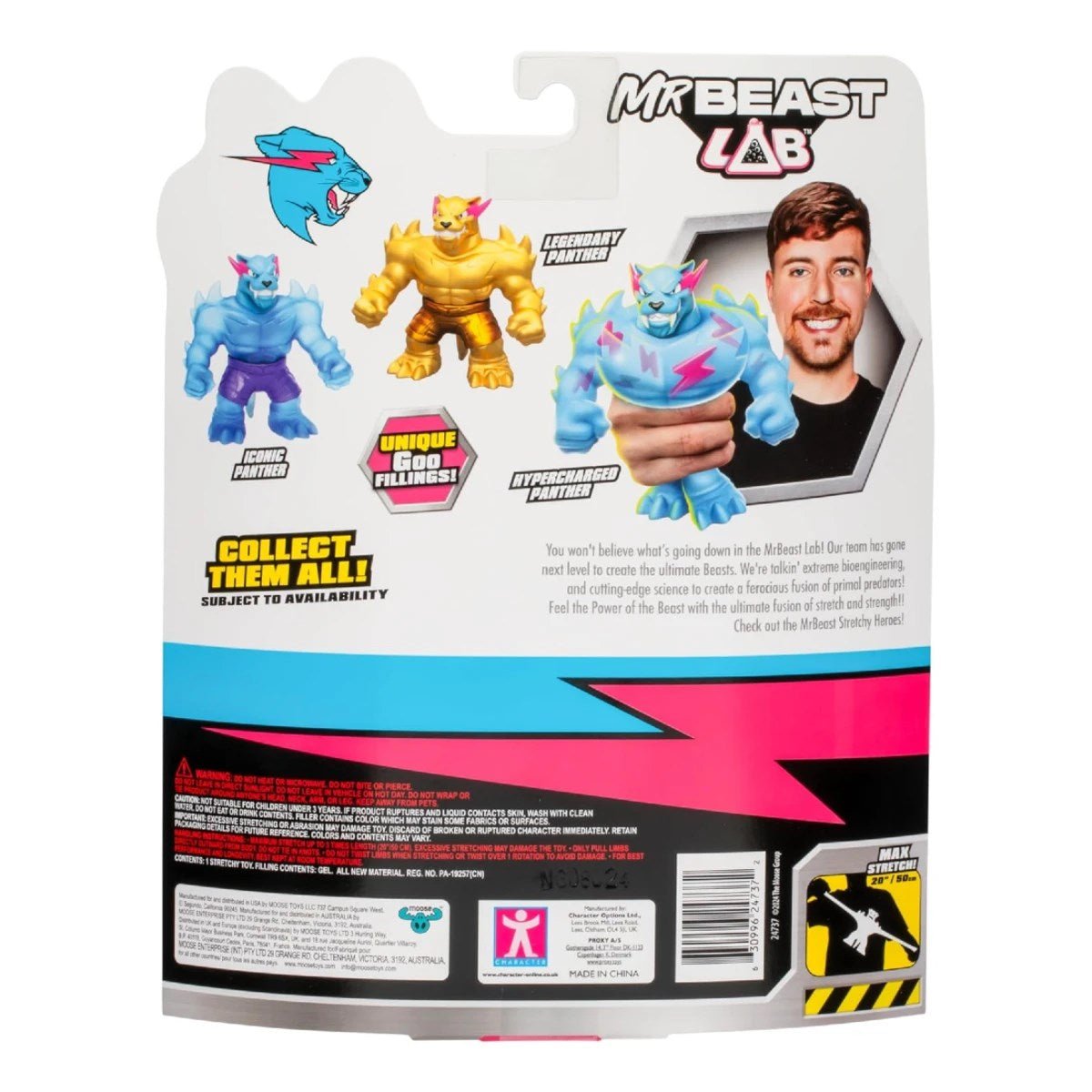 Mr Beast Lab Stretch Figür 24735 Iconic Panther - Roket Oyuncak