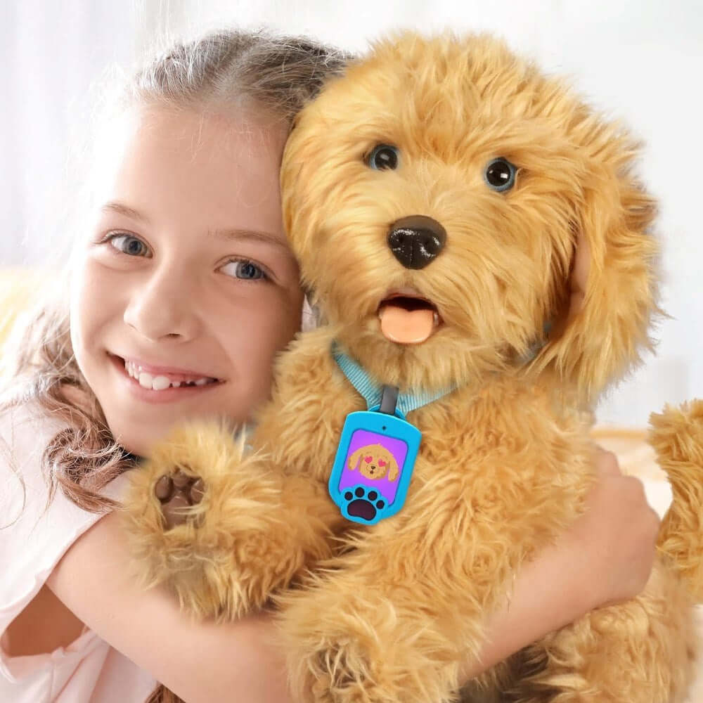 My Fuzzy Friends Sevimli Labrador Moji Türkçe MYJ00101 - Roket Oyuncak