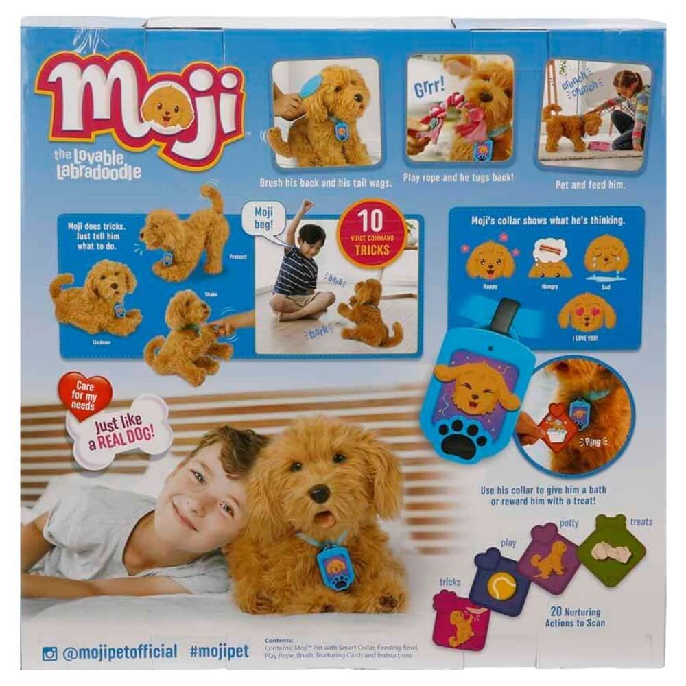 My Fuzzy Friends Sevimli Labrador Moji Türkçe MYJ00101 - Roket Oyuncak