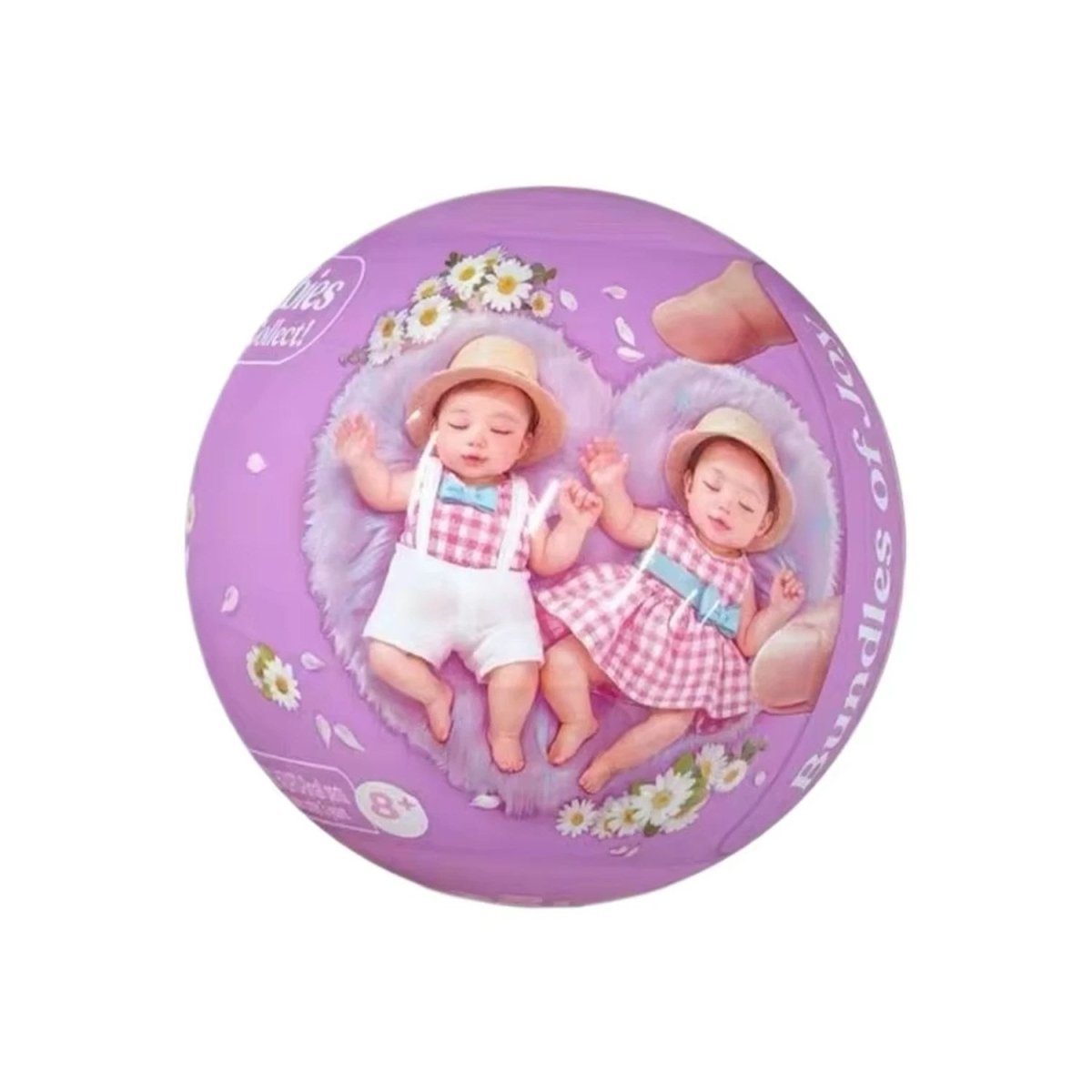 My Mini Baby Seri 2 Gerçekçi Bebek Ciltli Mini Figür, Sürpriz Aksesuarlar ve Tematik Oyun Seti İçeren Sürpriz Paket - Roket Oyuncak