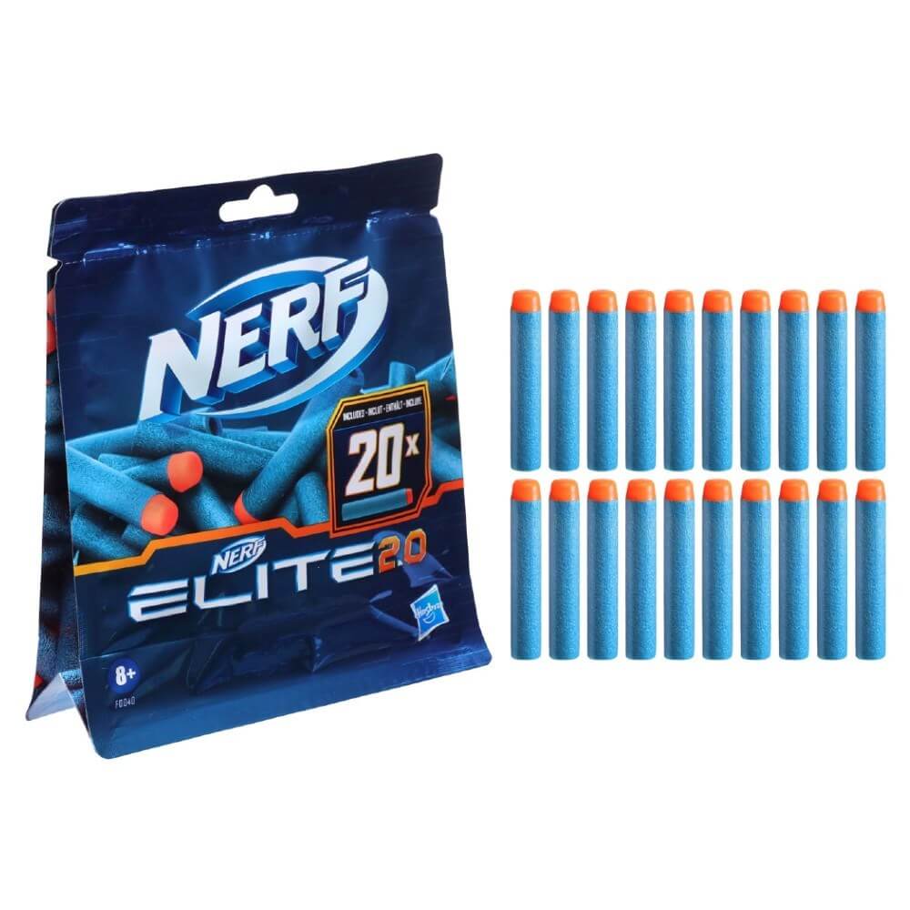Nerf Elite 2.0 Dart 20'li Yedek Paket F0040 - Roket Oyuncak
