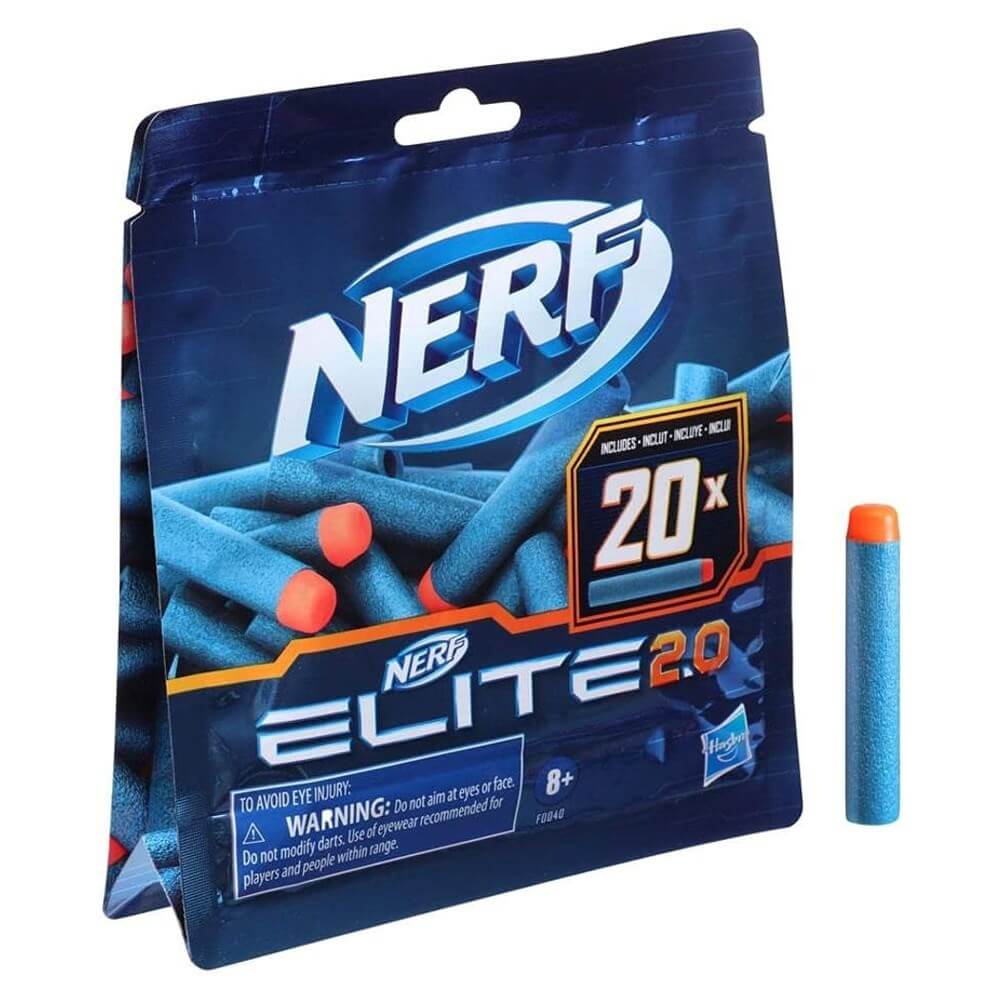 Nerf Elite 2.0 Dart 20'li Yedek Paket F0040 - Roket Oyuncak