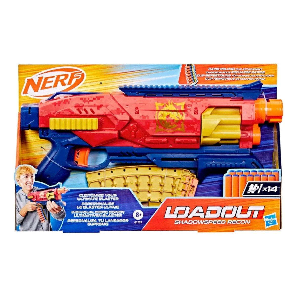 Nerf Loadout Shadowspeed Recon G1759 - Roket Oyuncak