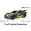 New Bright 1:16 Forza Motorsport Sesli ve Işıklı USB Şarjlı Uzaktan Kumandalı Araba Corvette Zr1 - Roket Oyuncak