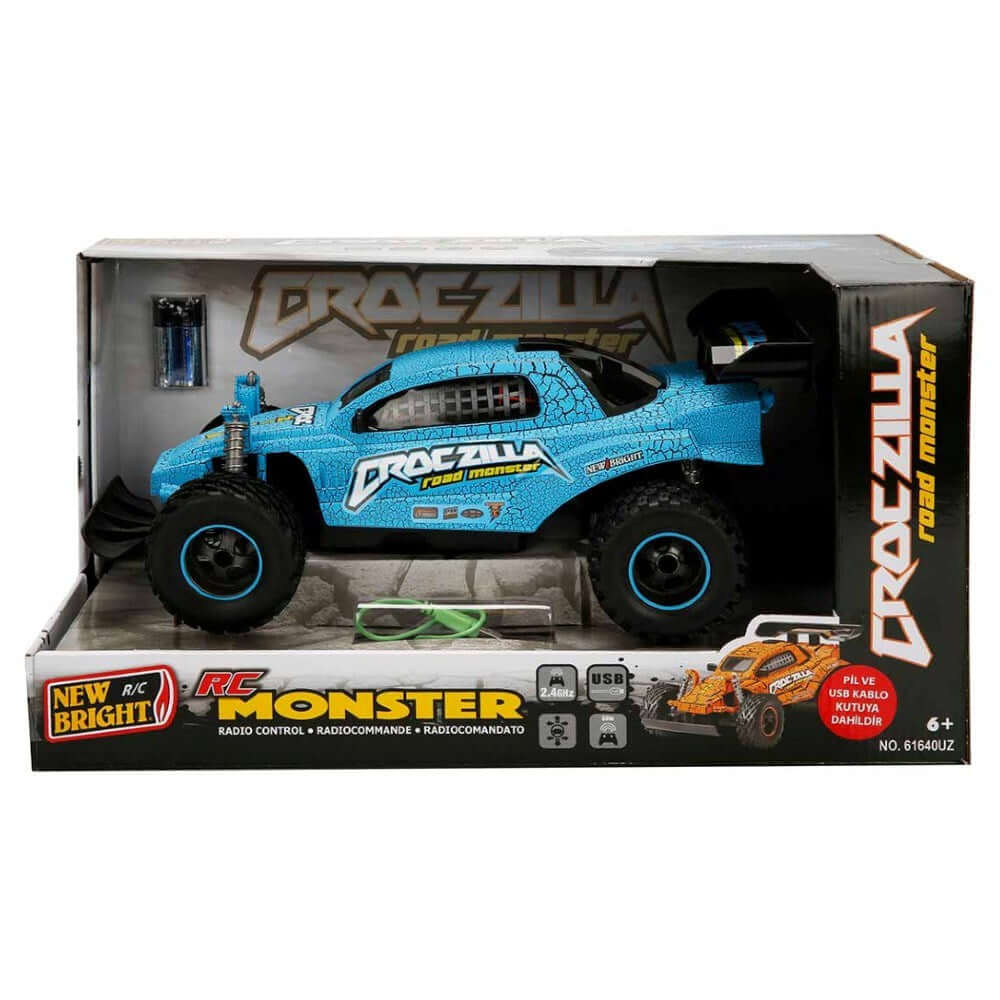 New Bright RC Monster Craczilla 34 Cm Mavi - Roket Oyuncak