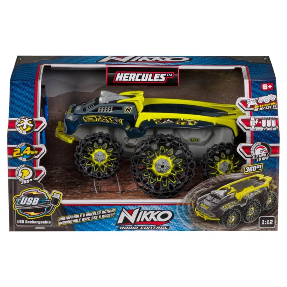 Nikko RC Hercules 6 Teker Uzaktan Kumandalı Araba - Roket Oyuncak
