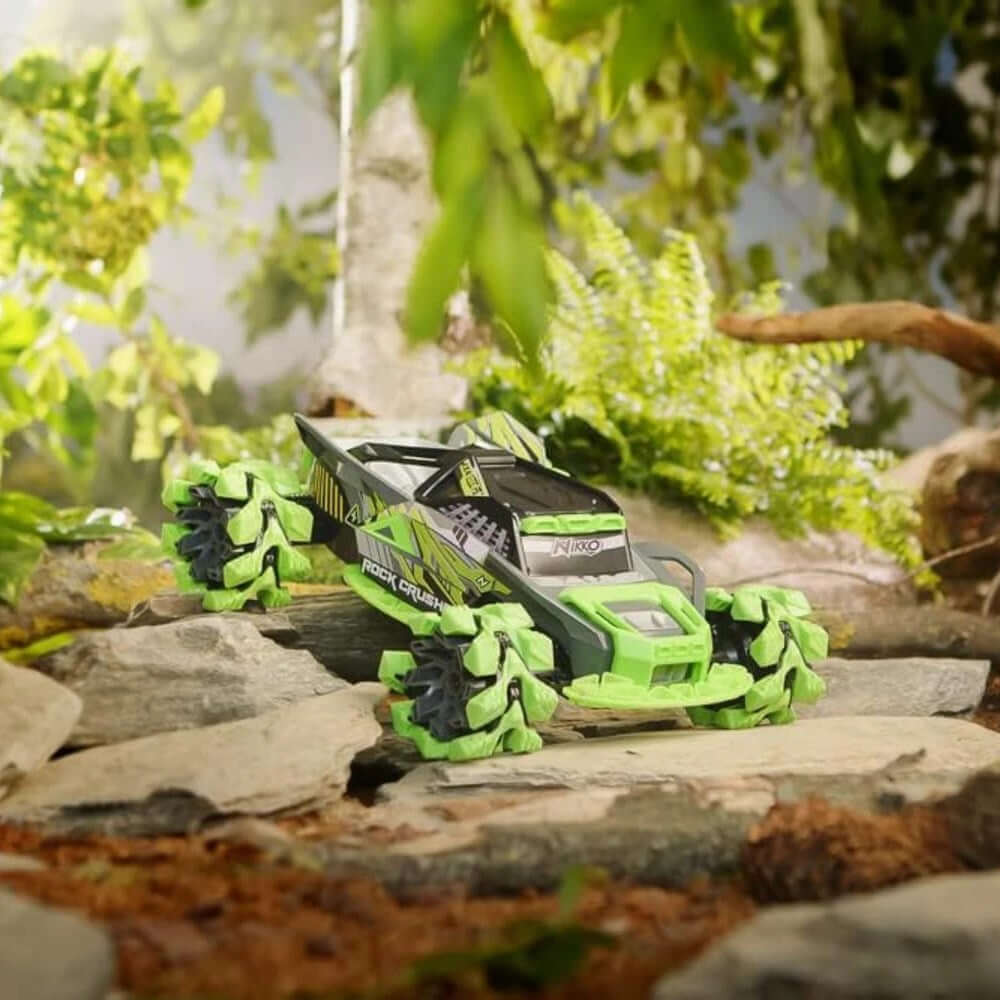Nikko RC Rock Crushr 4WD 33 cm Techno Green - Roket Oyuncak