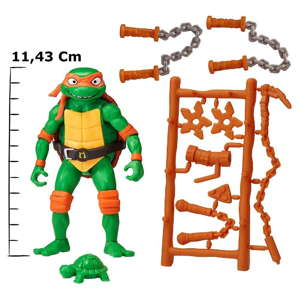 Ninja Kaplumbağalar Aksiyon Figürler TU805000 Michelangelo - Roket Oyuncak