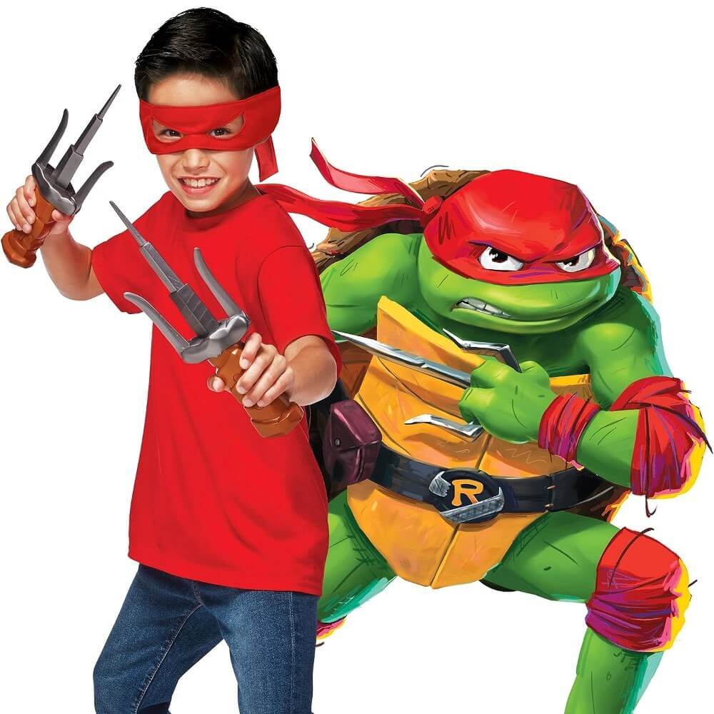 Ninja Kaplumbağalar Maske ve Aksesuar Seti Raphael - Roket Oyuncak