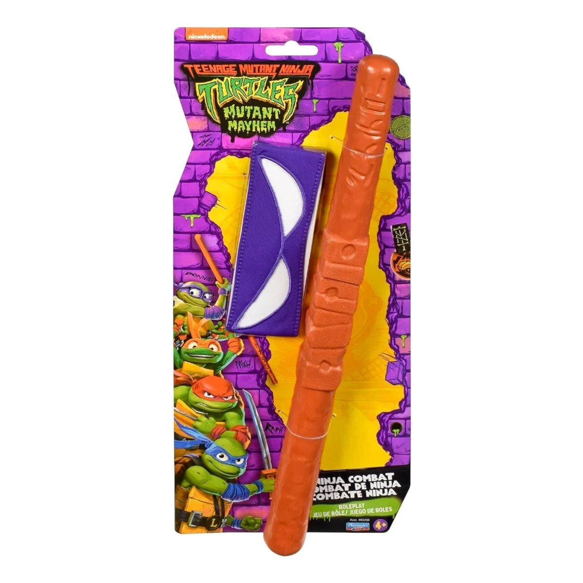 Ninja Kaplumbağalar Mutant Mayhem Maske Seti Donatello - Roket Oyuncak
