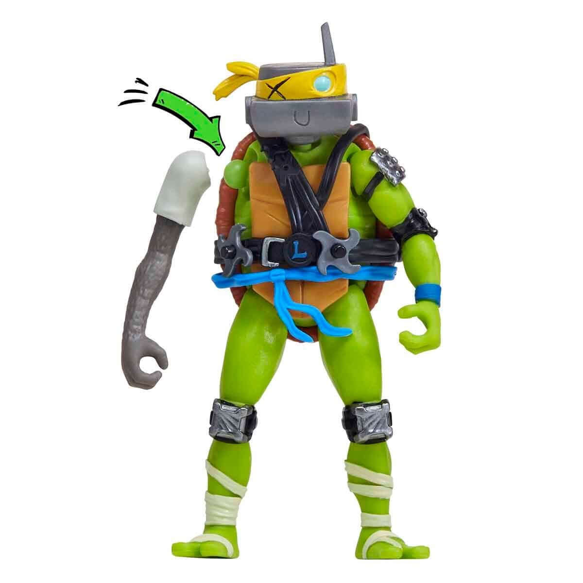 Ninja Kaplumbağalar Mutations Mix N Match Figür - Leonardo – Roket