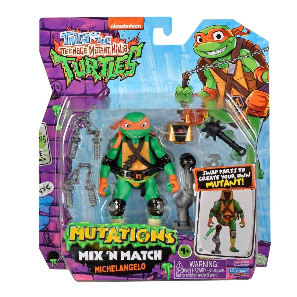 Ninja Kaplumbağalar Mutations Mix N Match Michalengelo - Roket Oyuncak