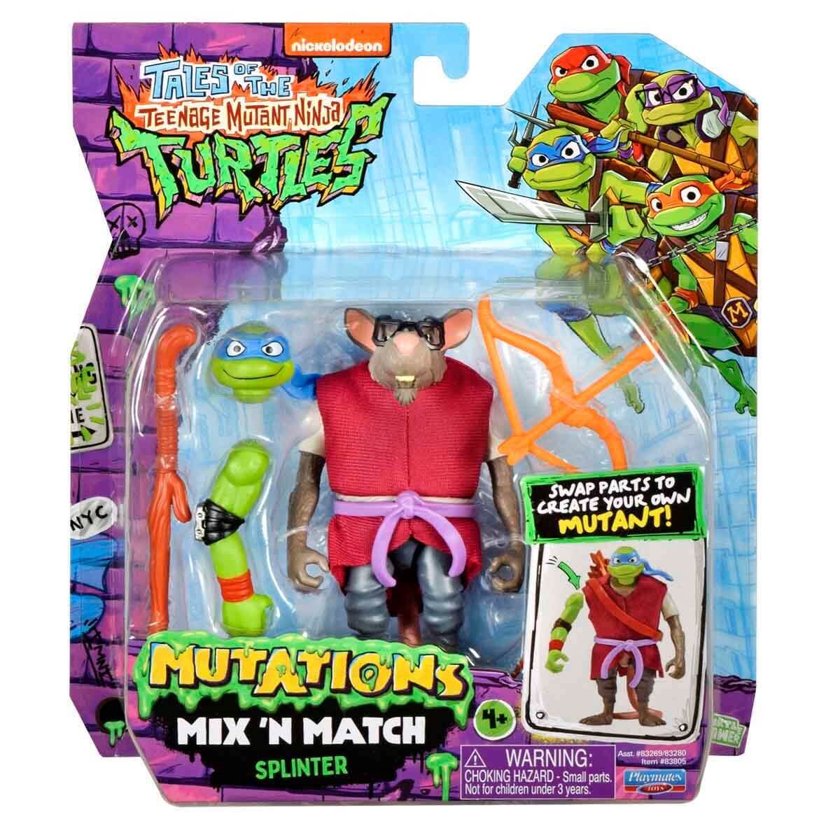 Ninja Kaplumbağalar Mutations Mix N Match Splinter - Roket Oyuncak