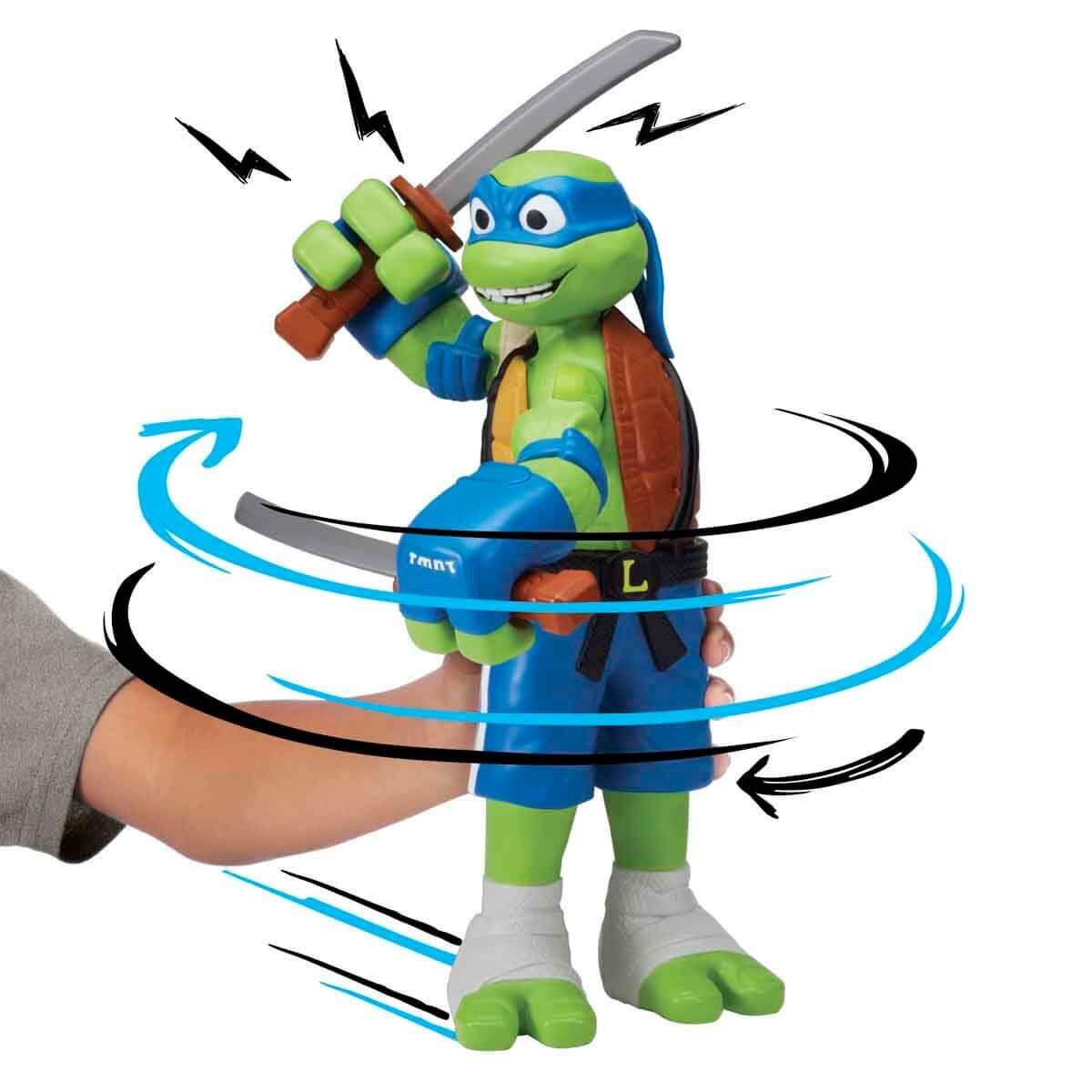 Ninja Kaplumbağalar Teenage Mutant Roll N Punch Leonardo - Roket Oyuncak