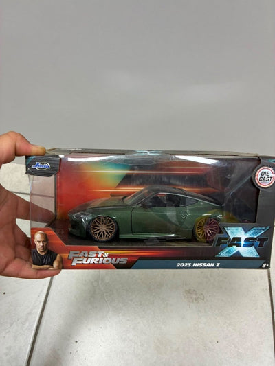 Outlet - Jada 1:24 Fast X 2023 Nissan Z Die-Cast Model Araç (Kutusu Hasarlı) - Roket Oyuncak