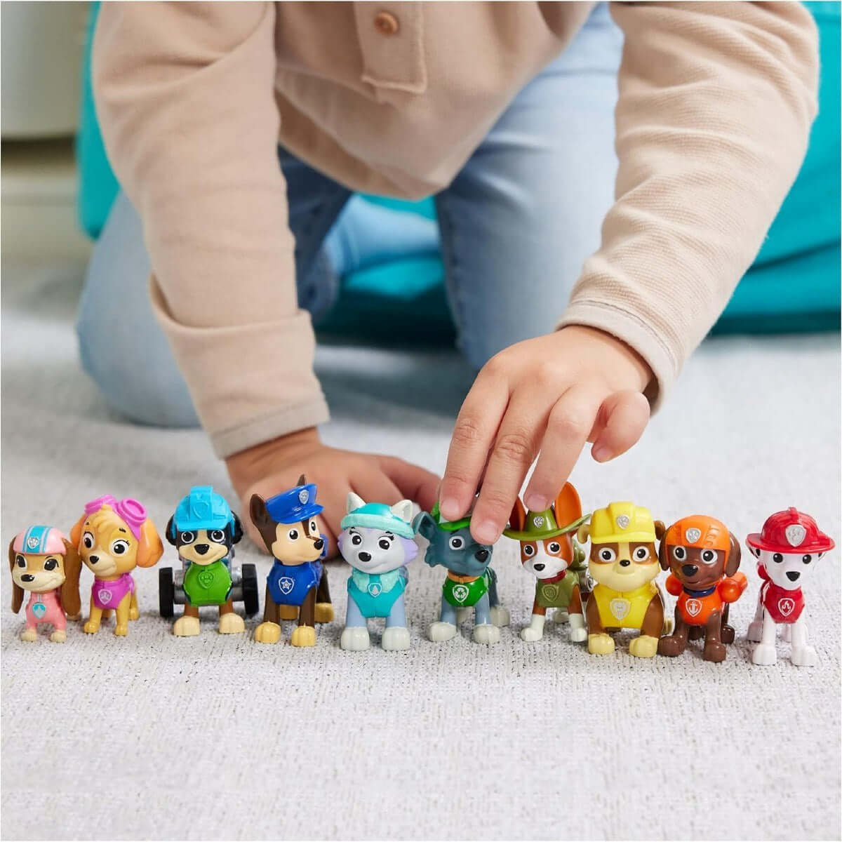 Paw Patrol All Paws 10'lu Figür Seti 6065255 - Roket Oyuncak